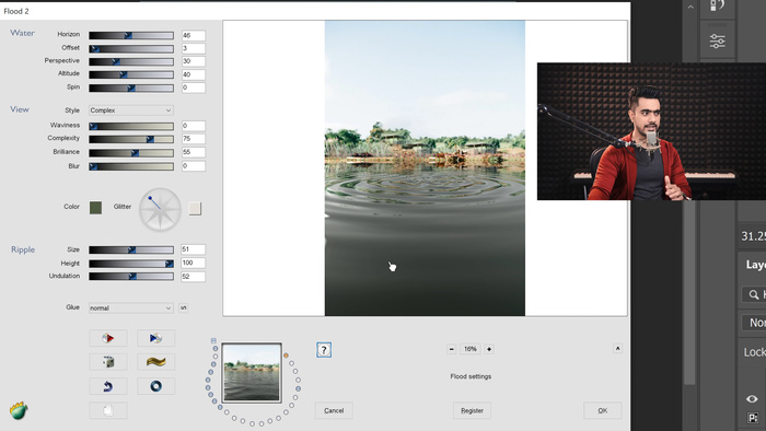 How to Automatically Generate Water and Reflections in Photoshop