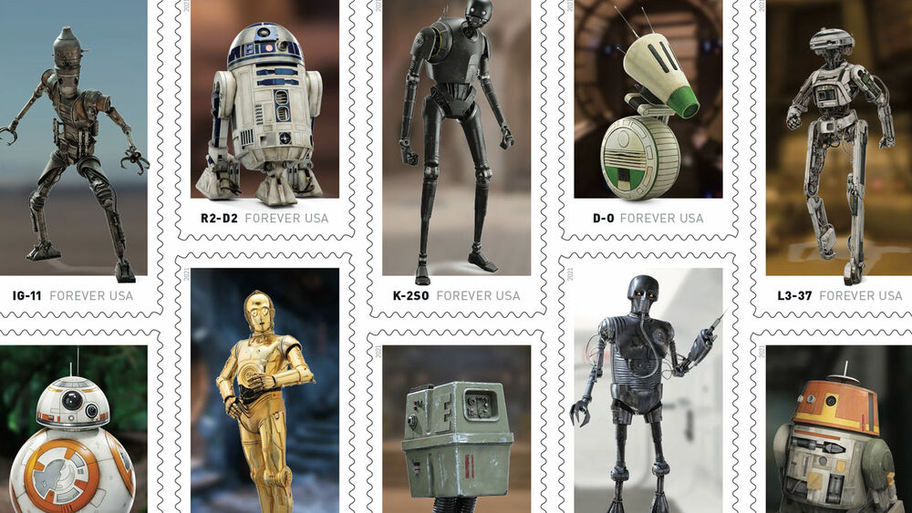 Star Wars stamps