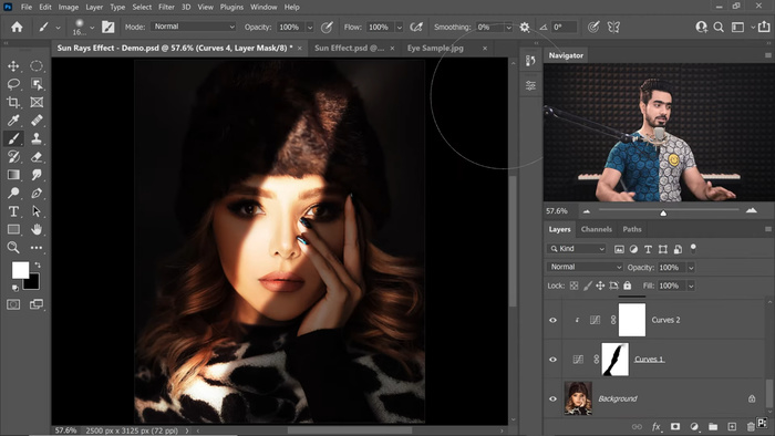 How To Create Sun Rays for Dramatic Portraits in Adobe Photoshop