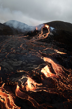 Iceland volcano eruption
