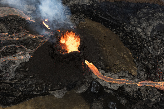 Iceland volcano eruption