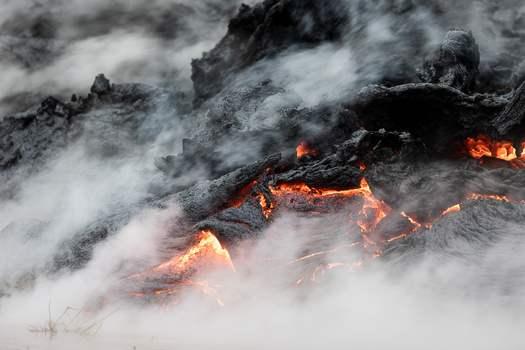 Iceland volcano eruption