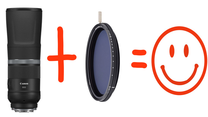 A 5-9 Stop Variable ND Filter on a 800mm Super Telephoto Lens? An Odd Combination With Great Results
