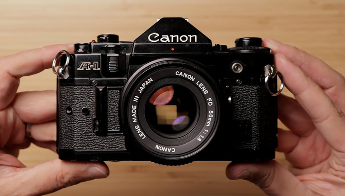 A Look at a Classic Film Camera: The Canon A-1