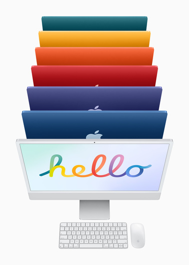 Apple Announces the New iMac: M1 Chip And New Design