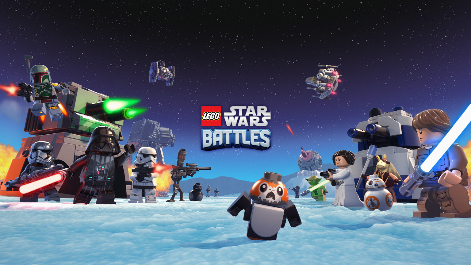 LEGO Star Wars Battles key art