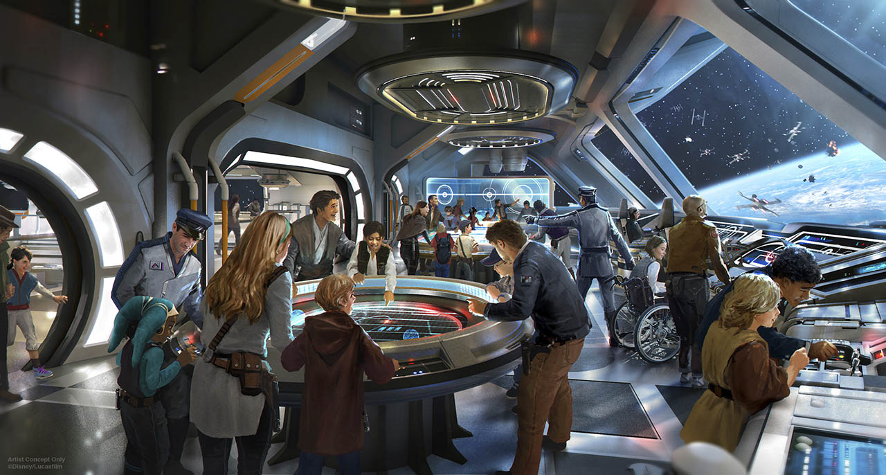 Star Wars: Galactic Starcruiser Bridge