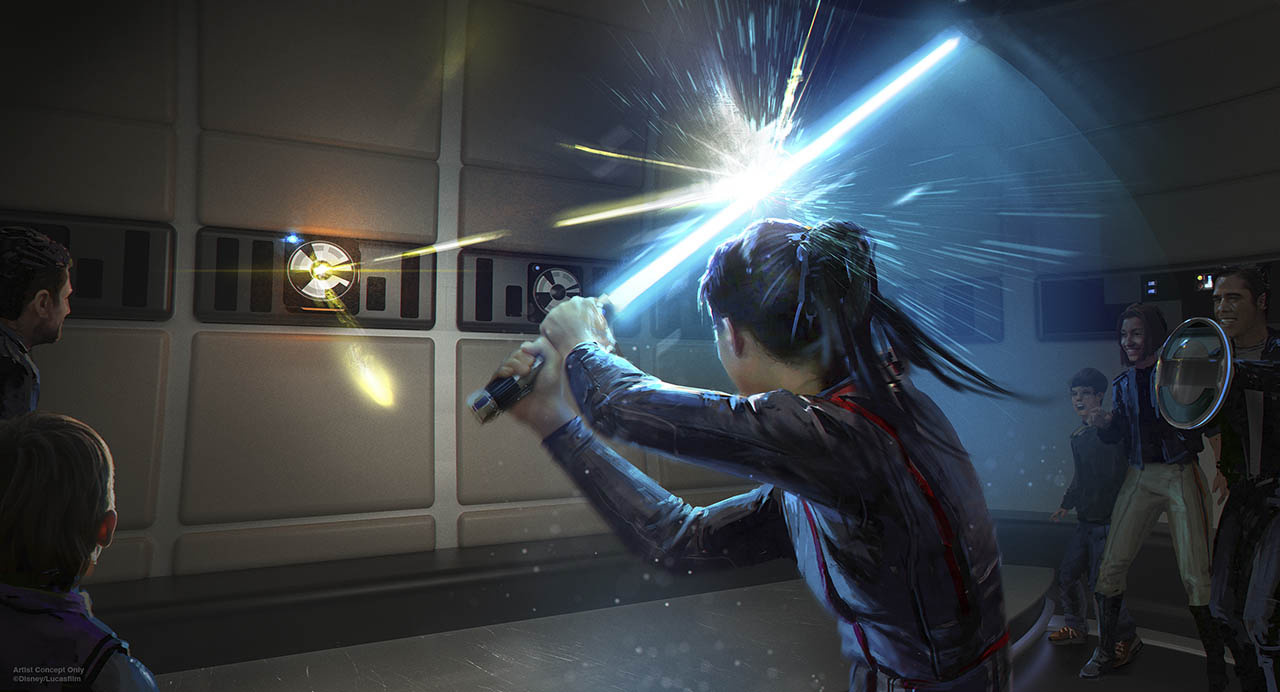 Star Wars: Galactic Starcruiser Lightsaber Training