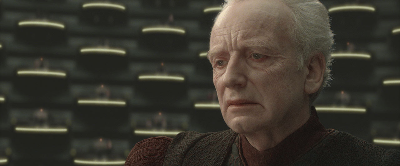 “I love democracy. I love the Republic.” -- Chancellor Palpatine