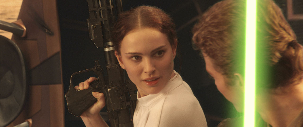 “I call it aggressive negotiations.” -- Padmé Amidala