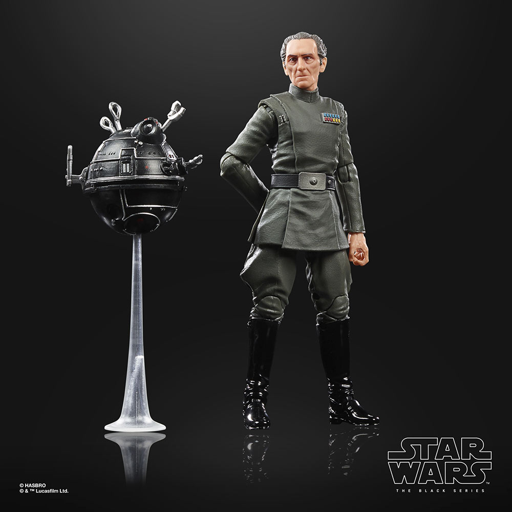Hasbro's The Black Series Grand Moff Tarkin out of package