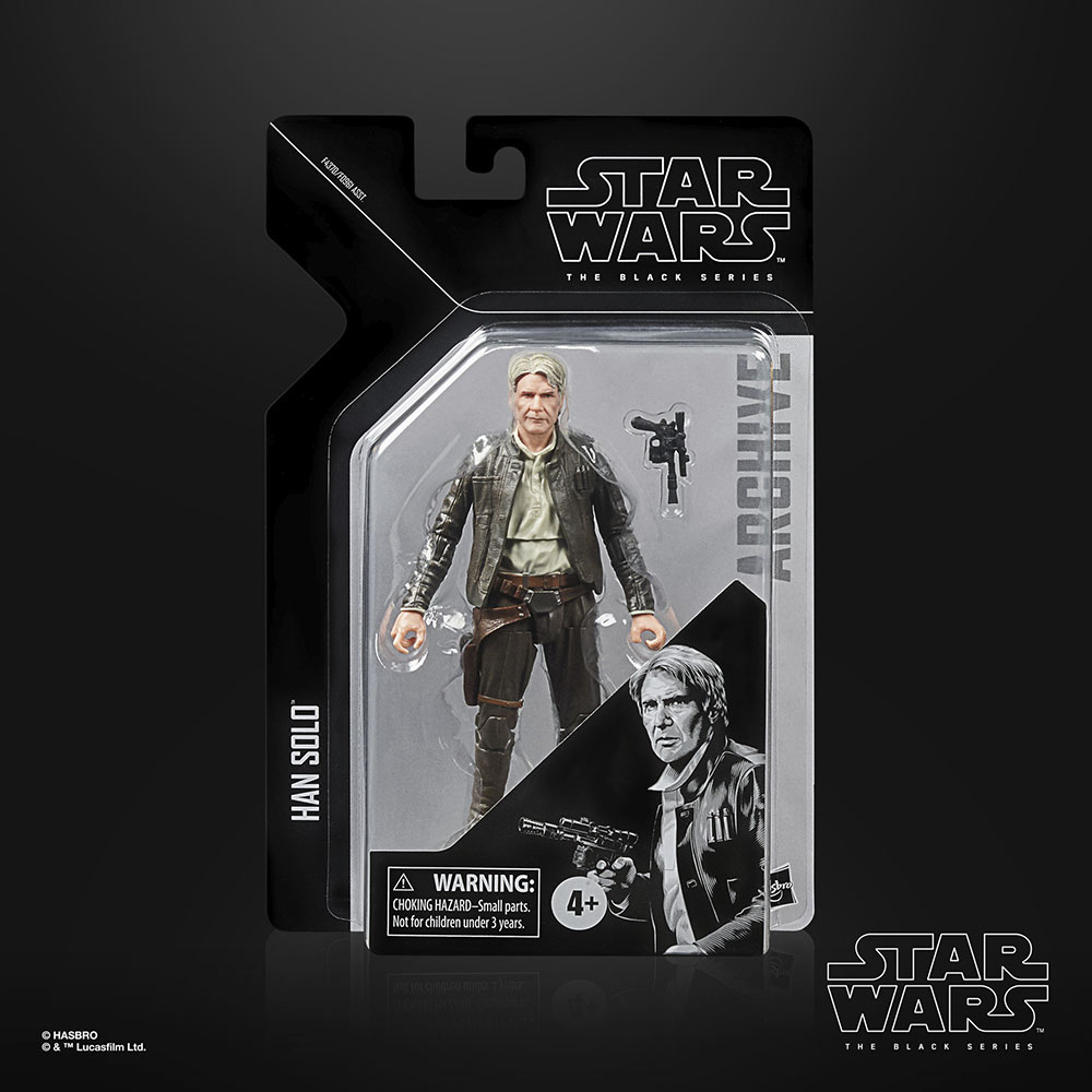 Hasbro's The Black Series Han Solo in package