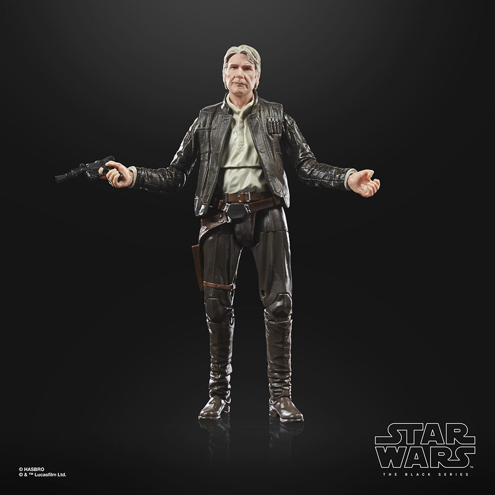 Hasbro's The Black Series Han Solo out of package