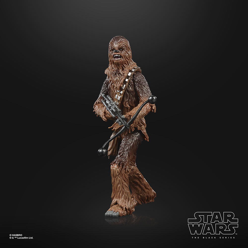 Hasbro's The Black Series Chewbacca out of package