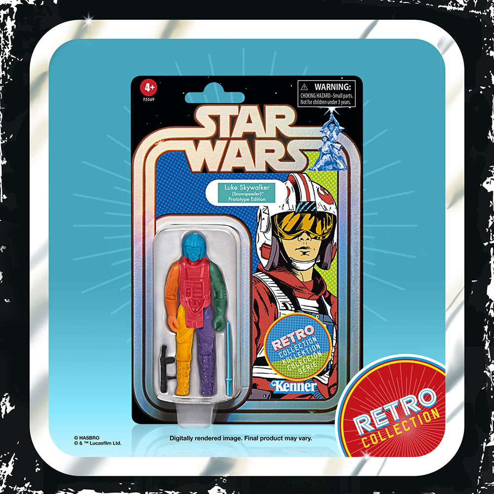 Hasbro's The Retro Collection Luke Skywalker package
