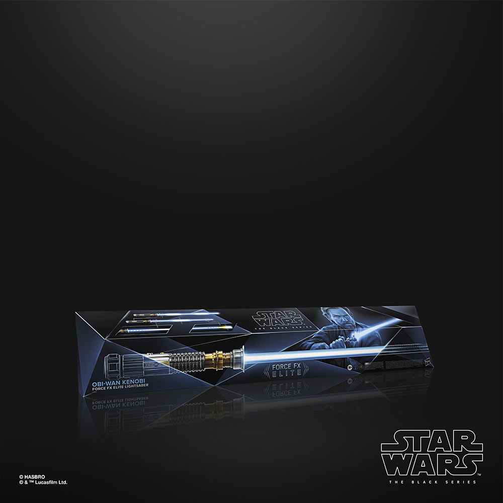 Star Wars: The Black Series Force FX Elite Lightsaber Obi-Wan Kenobi box