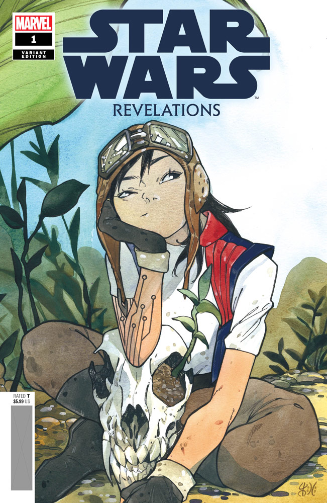 Star Wars: Revelations #1 variant cover featuring Doctor Aphra.